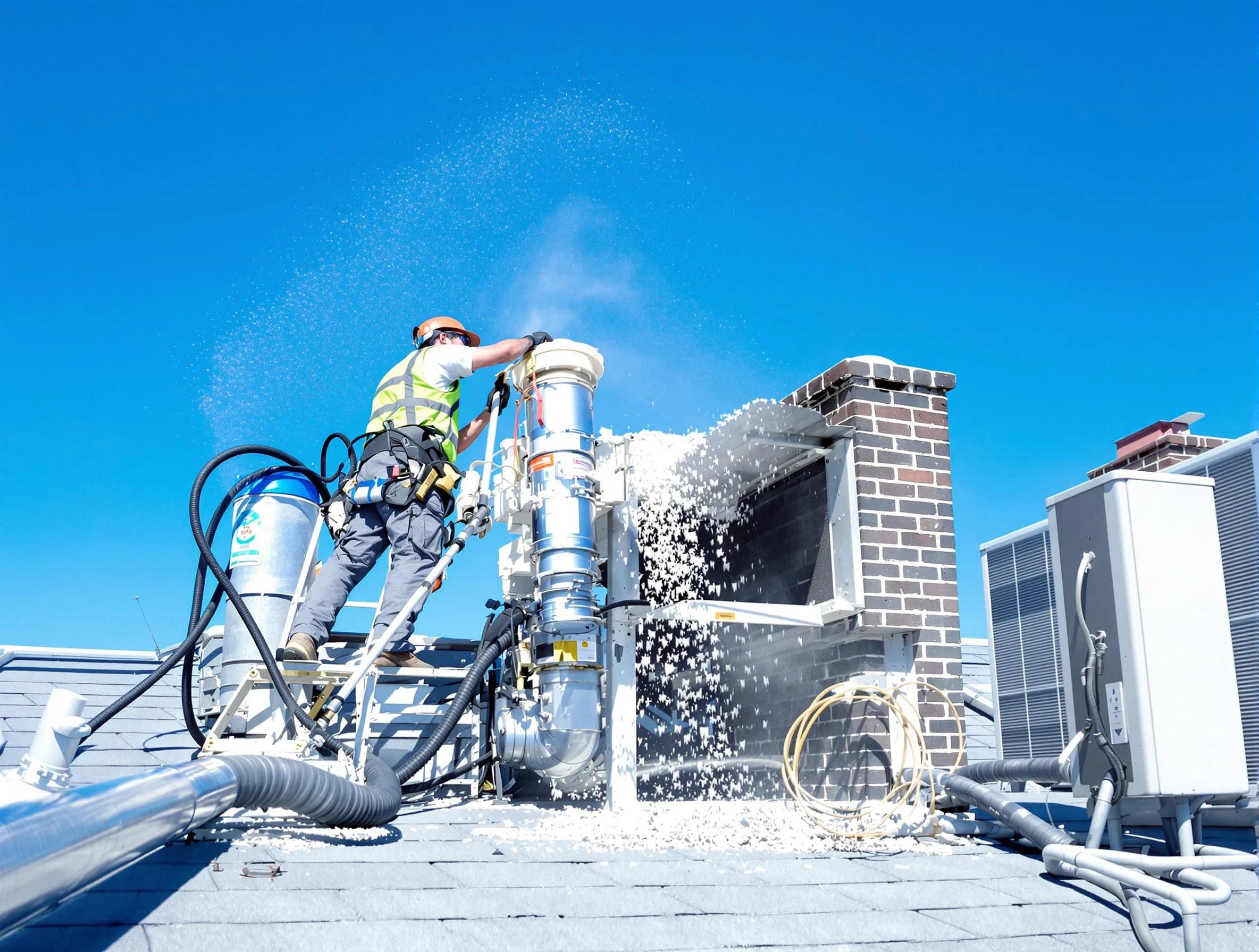 Expert roof dryer vent cleaning by Weymouth Dryer Vent Cleaning in Weymouth