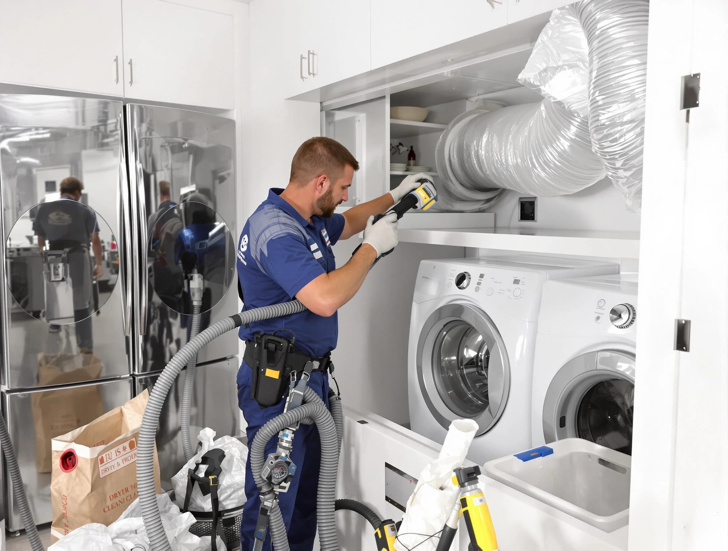 Professional duct cleaning by Weymouth Dryer Vent Cleaning in Weymouth