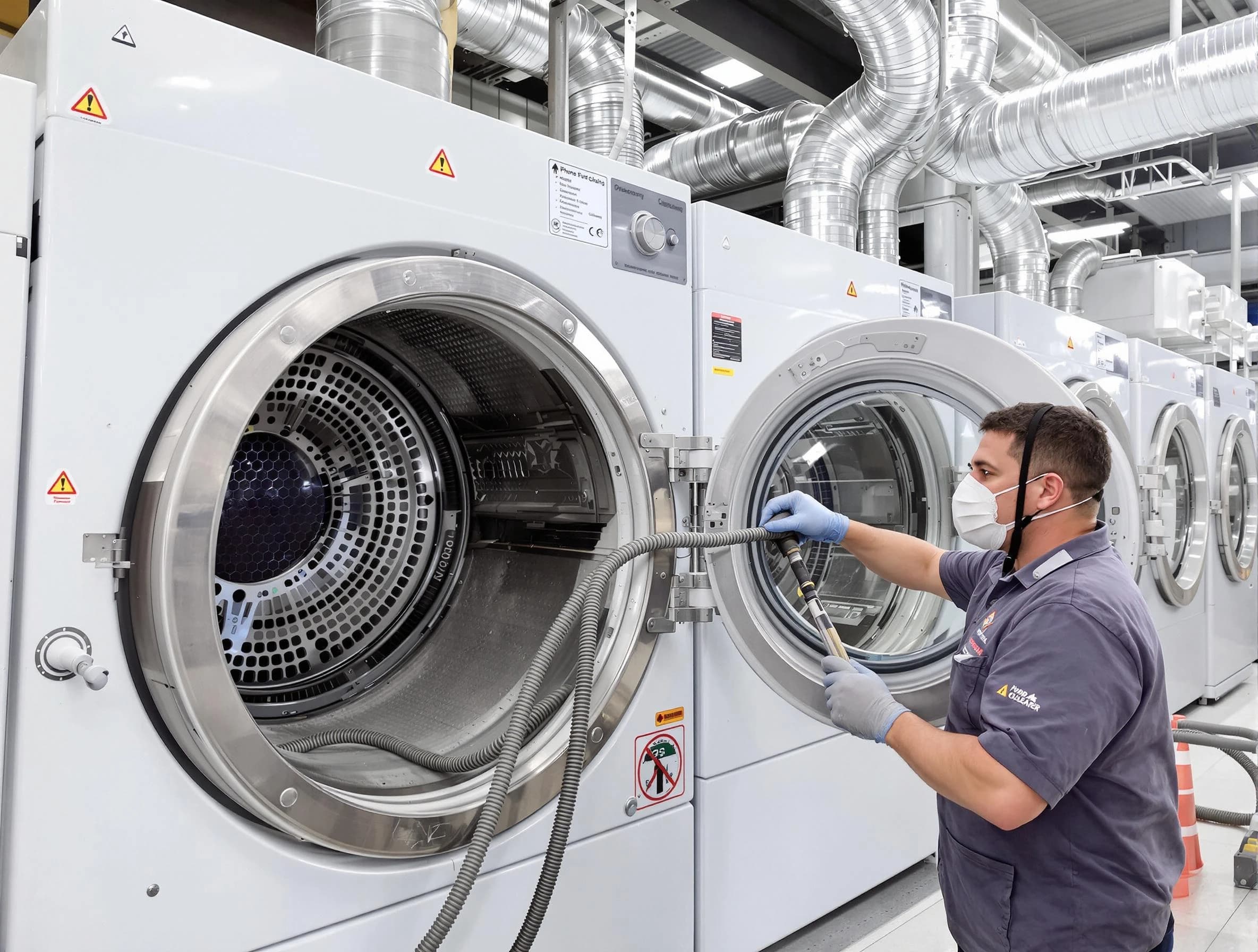 Industrial-grade dryer vent cleaning by Weymouth Dryer Vent Cleaning in Weymouth