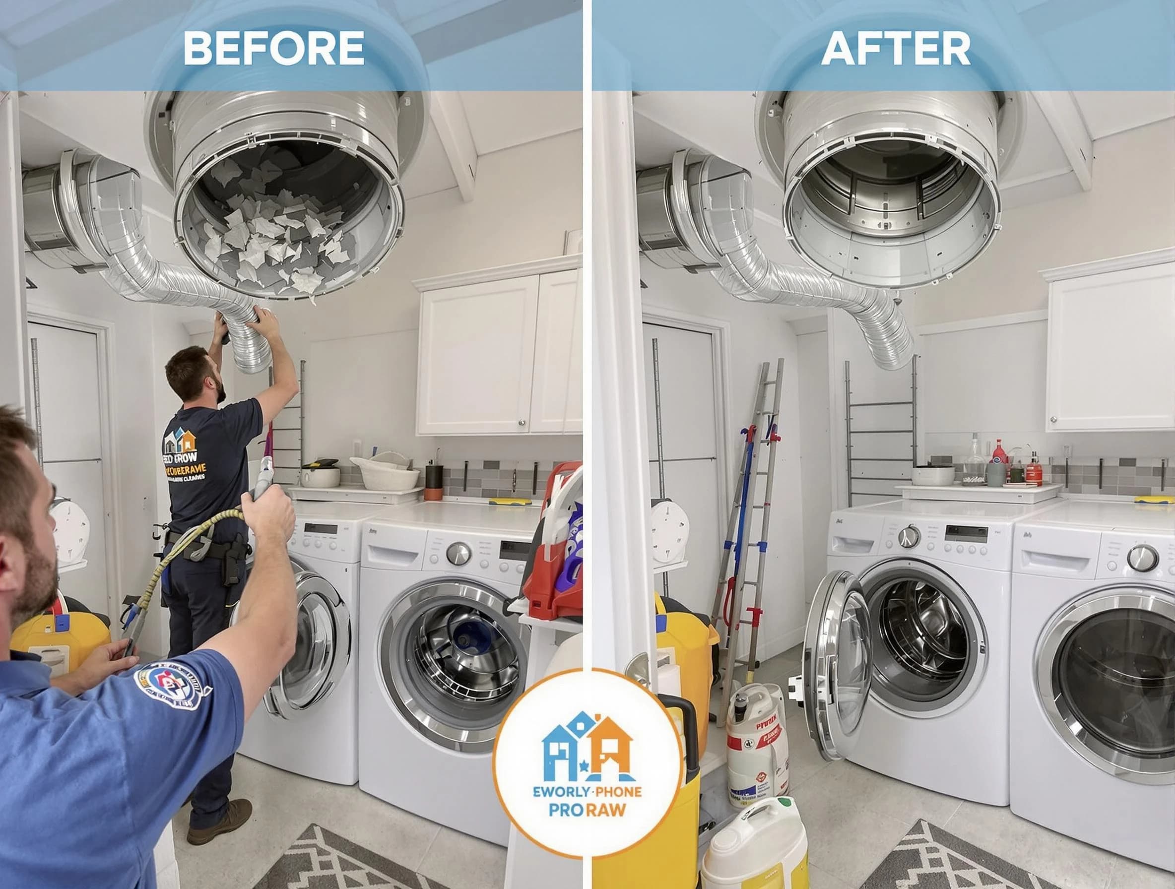 Residential dryer vent cleaning by Weymouth Dryer Vent Cleaning in Weymouth