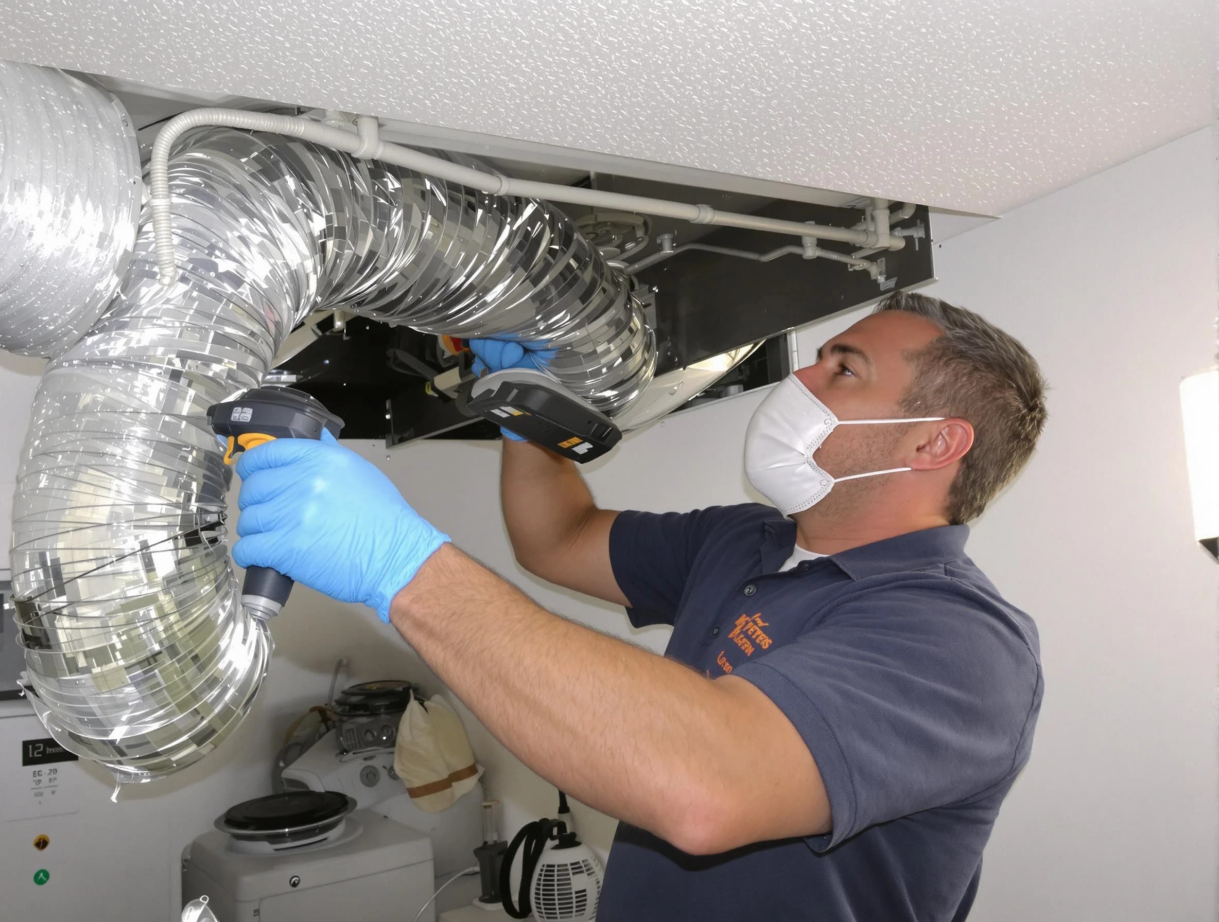 Weymouth Dryer Vent Cleaning professional performing thorough residential dryer vent cleaning in Weymouth