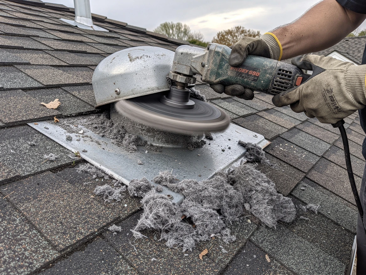 Expert roof dryer vent cleaning by Weymouth Dryer Vent Cleaning in Weymouth